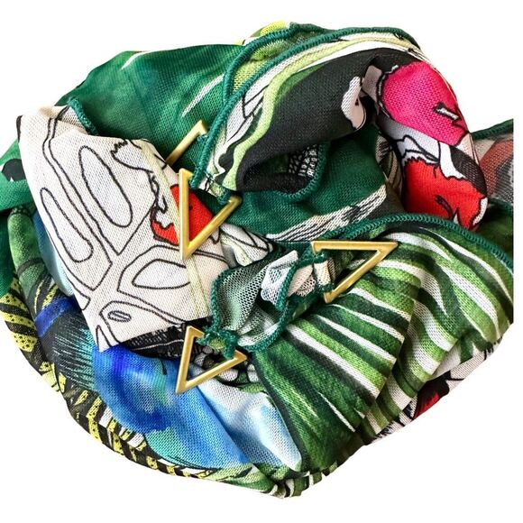 Swiminista x Christian Lacroix Trusty Short Sarong in Jardin Exo’Chic Print - OS - Picture 7 of 7